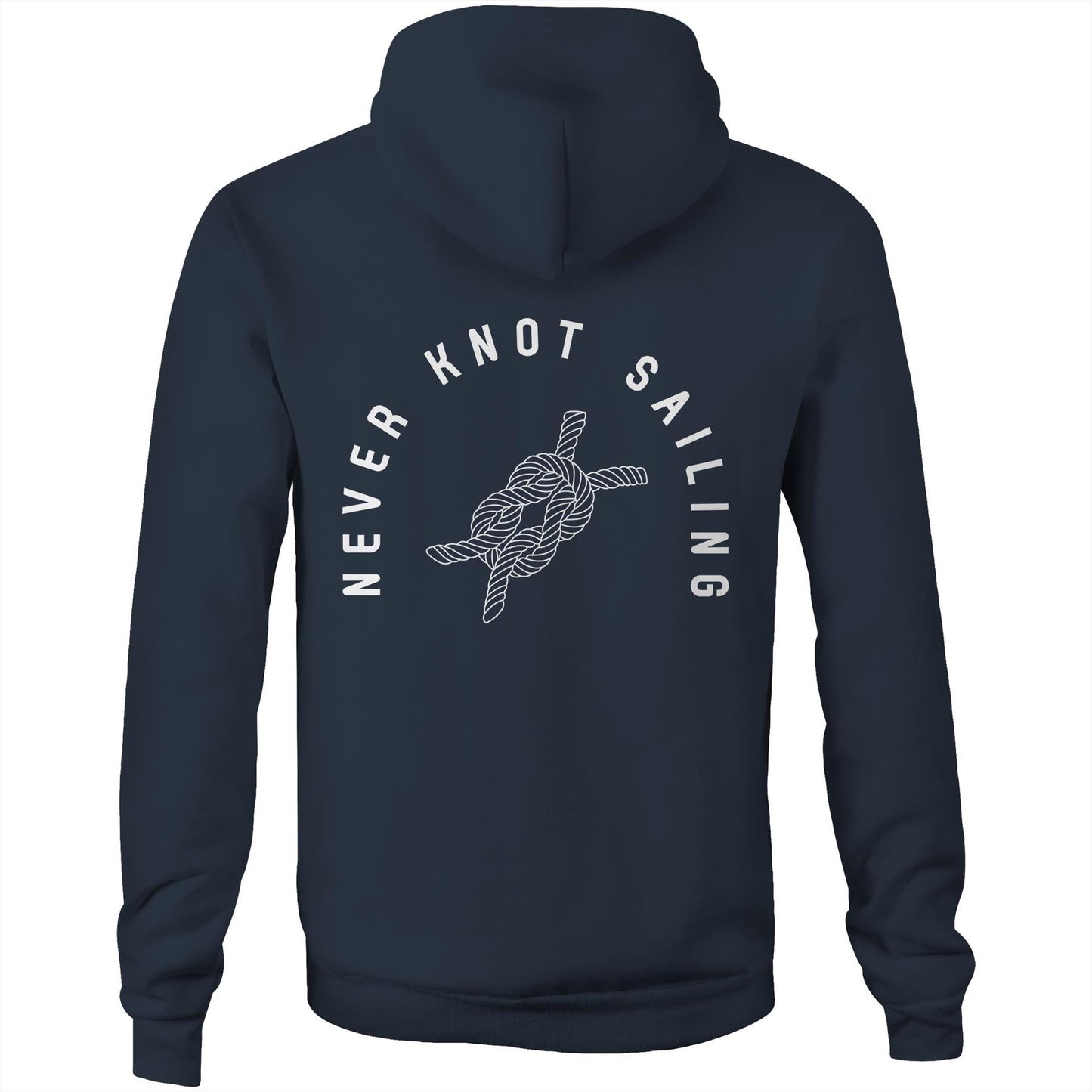 Never Knot Sailing Hoodie - Navy