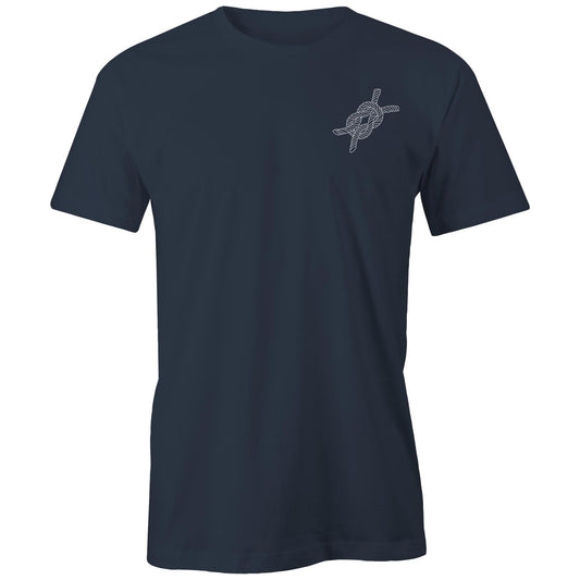 Never Knot Sailing Tee - Navy